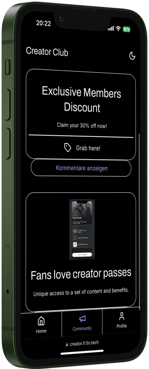 Tiered Membership System